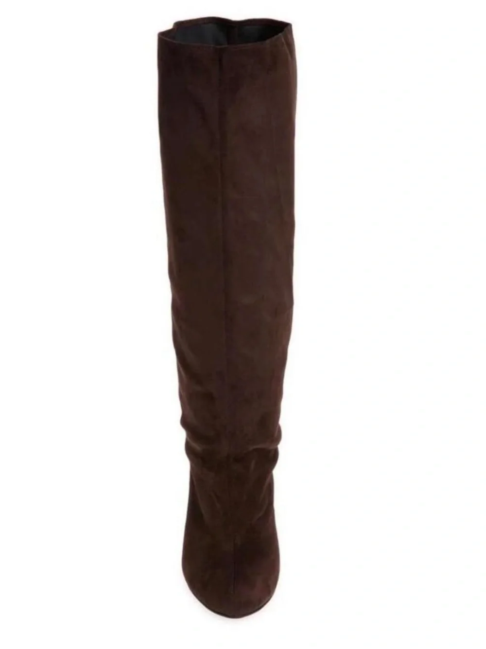 Jeffrey Campbell Tall Brown Suede Over-the-Knee Stiletto Boots